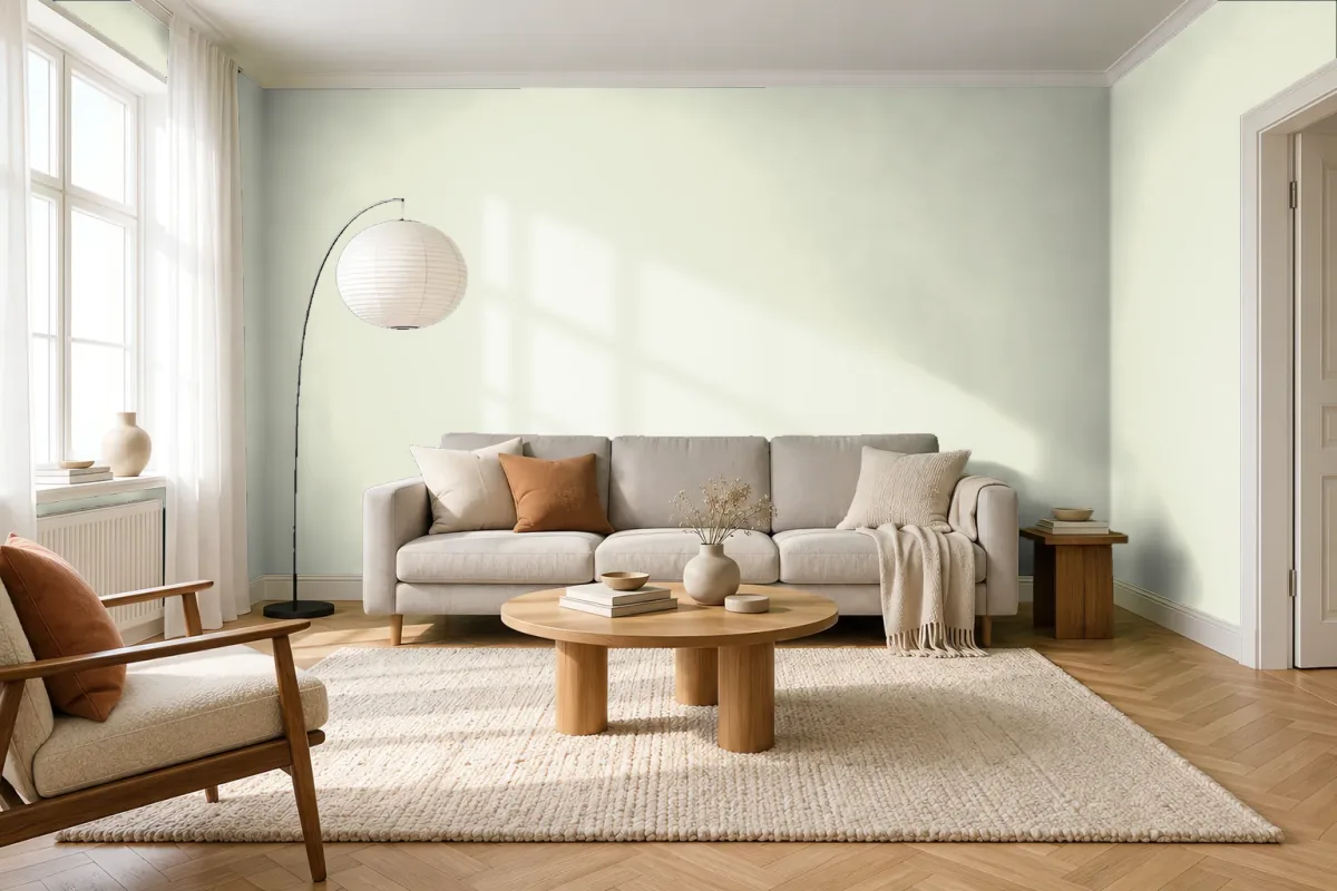 Краска Swiss Lake SL-2451 Autumn Leaves — гостиная в скандинавском стиле