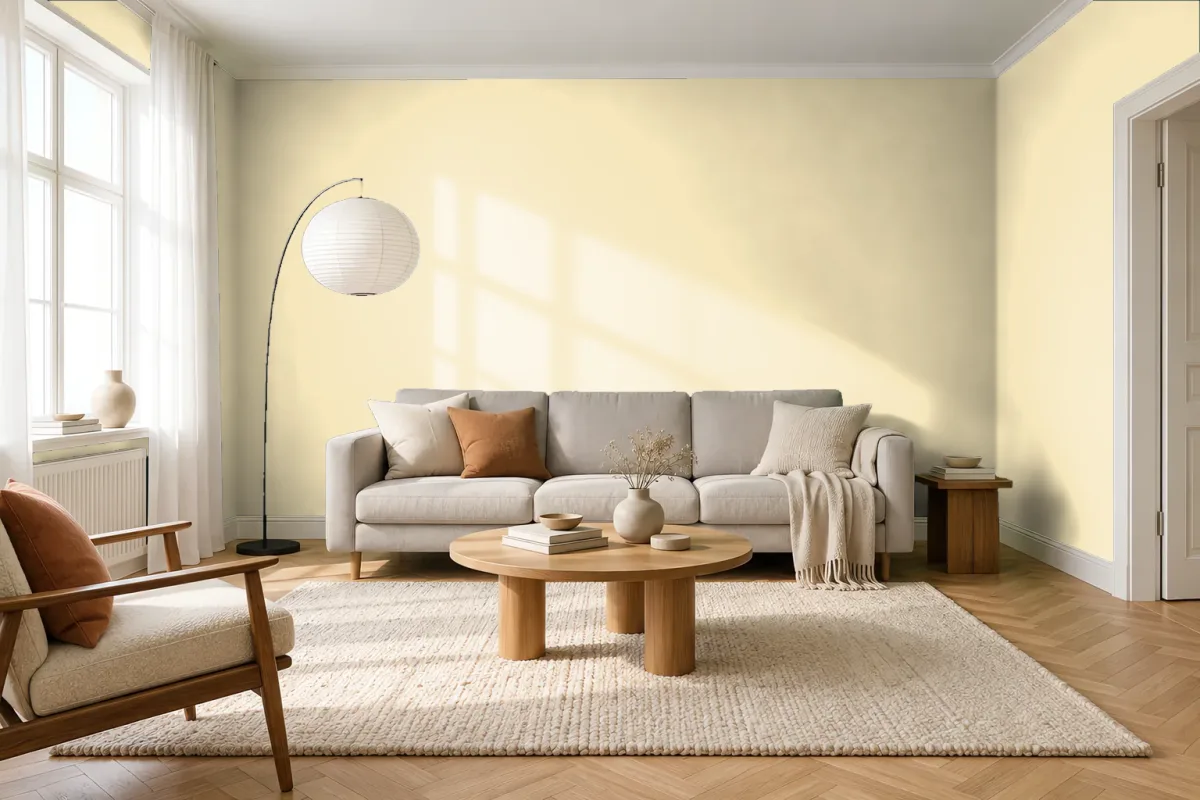 Краска Swiss Lake SL-1014 Overjoy — гостиная в скандинавском стиле
