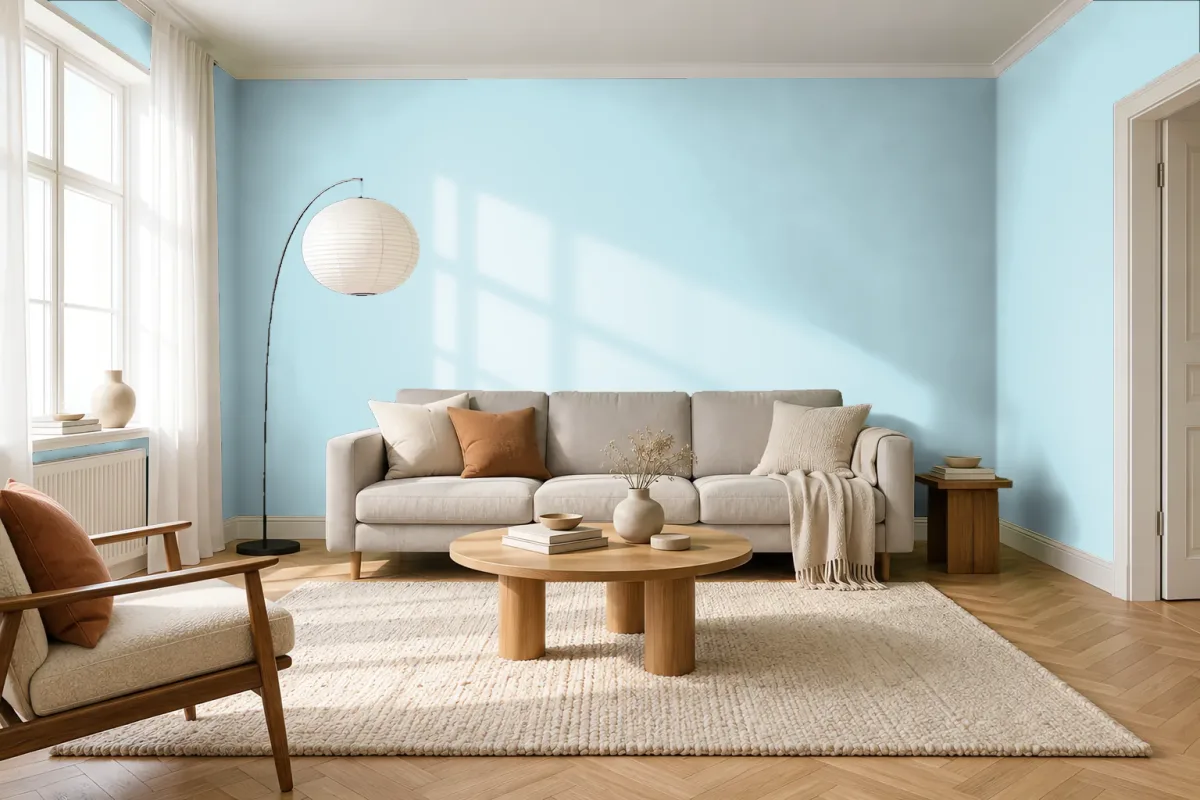 Краска Tikkurila TVT X360 — гостиная в скандинавском стиле