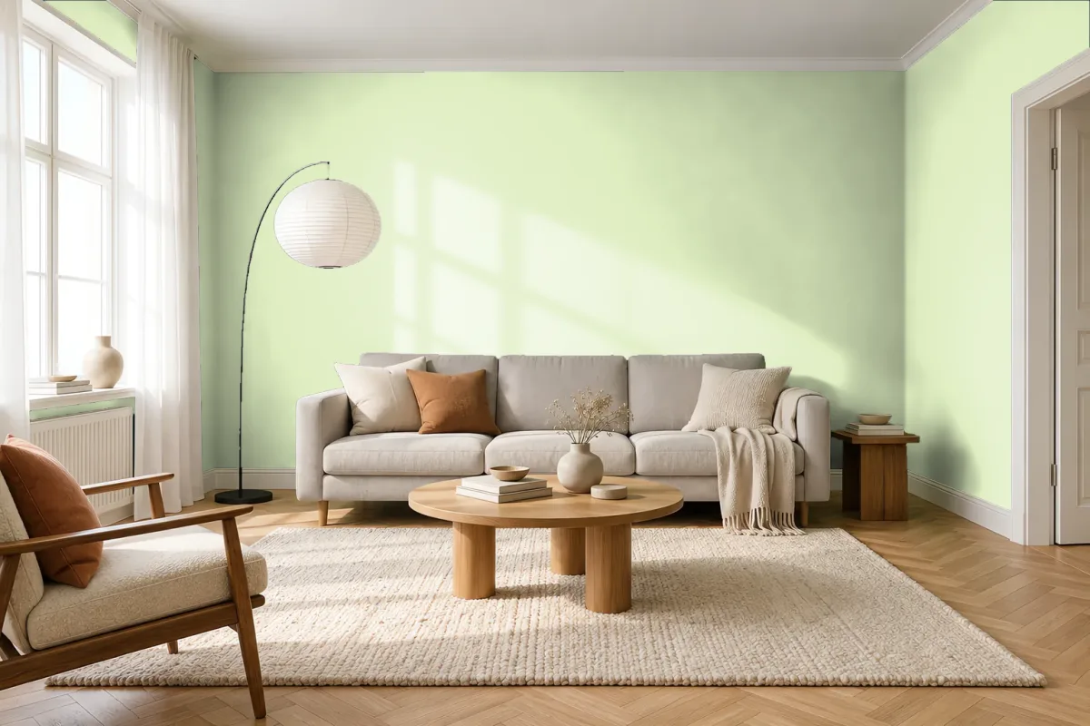 Краска Tikkurila TVT H382 — гостиная в скандинавском стиле