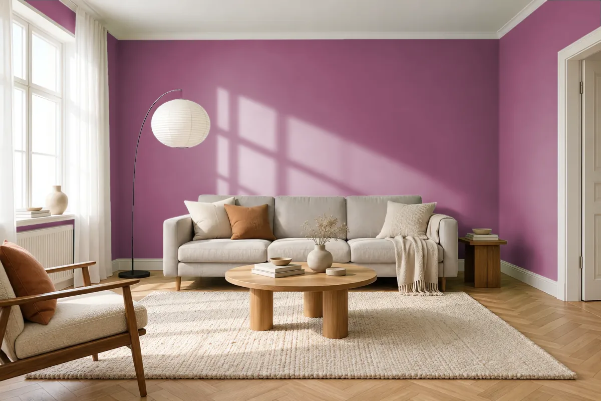 Краска Tikkurila TVT S339 — гостиная в скандинавском стиле
