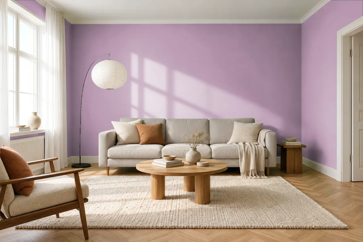 Краска Tikkurila TVT V340 — гостиная в скандинавском стиле