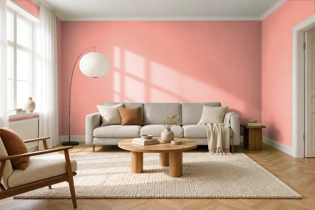 Краска Tikkurila TVT J320 — гостиная в скандинавском стиле