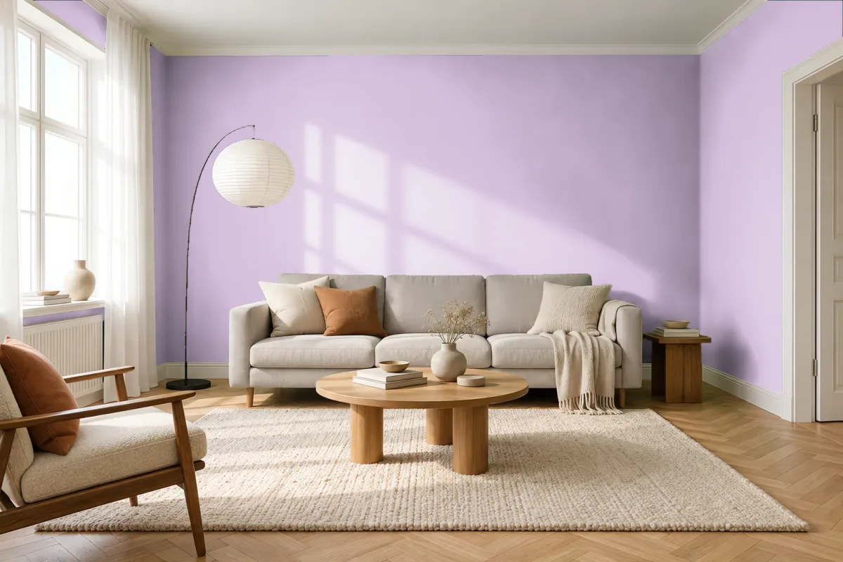 Краска Tikkurila TVT H342 — гостиная в скандинавском стиле