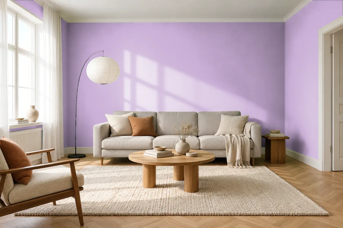 Краска Tikkurila TVT J342 — гостиная в скандинавском стиле