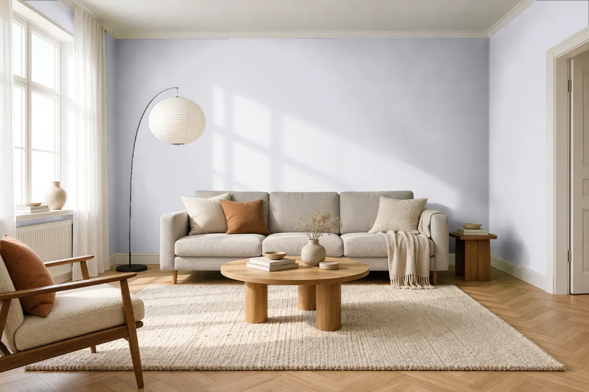 Краска Tikkurila TVT X427 — гостиная в скандинавском стиле