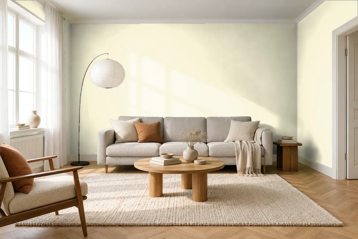 Краска Tikkurila TVT G449 — гостиная в скандинавском стиле