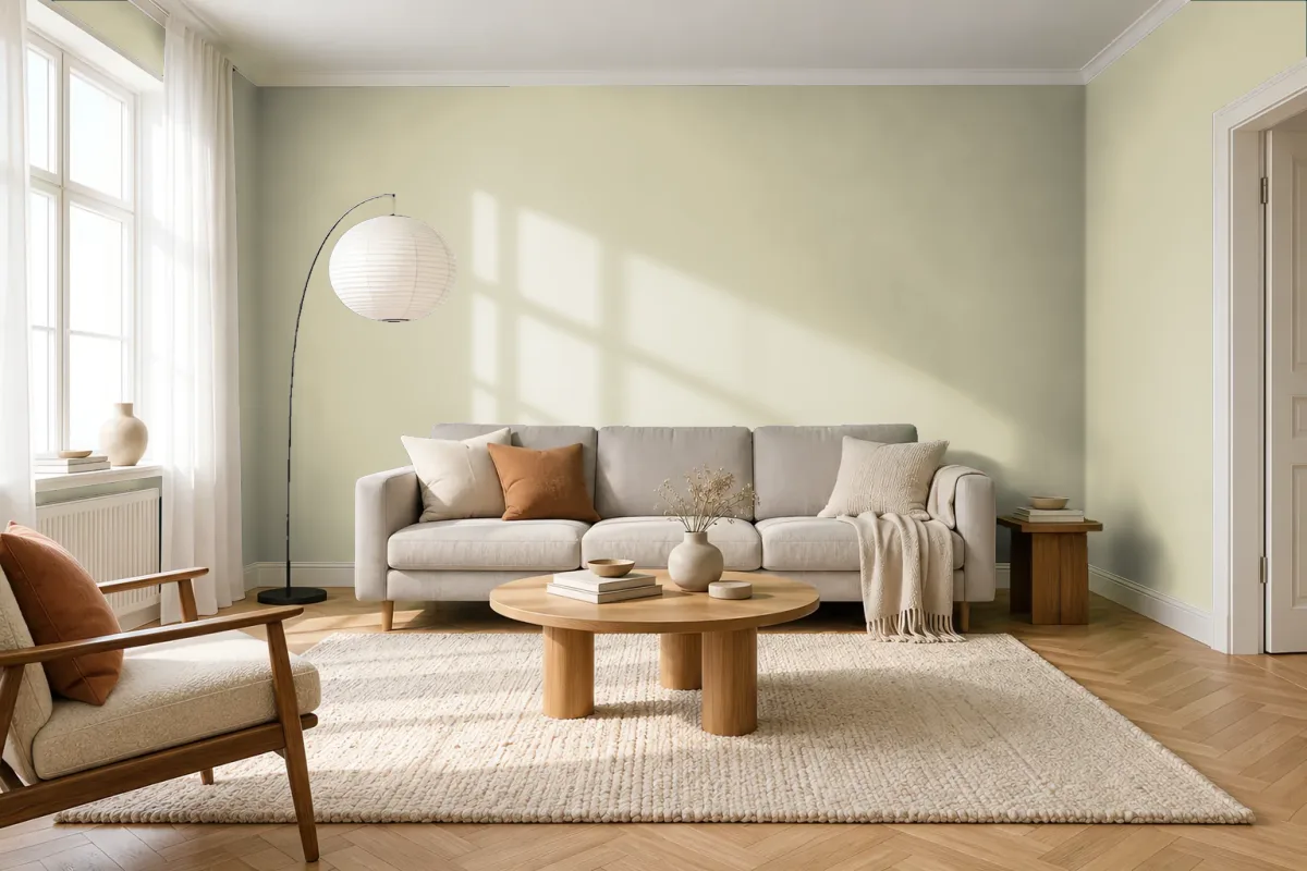 Краска Tikkurila TVT X449 — гостиная в скандинавском стиле