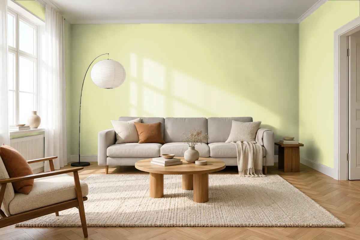 Краска Tikkurila TVT H387 — гостиная в скандинавском стиле