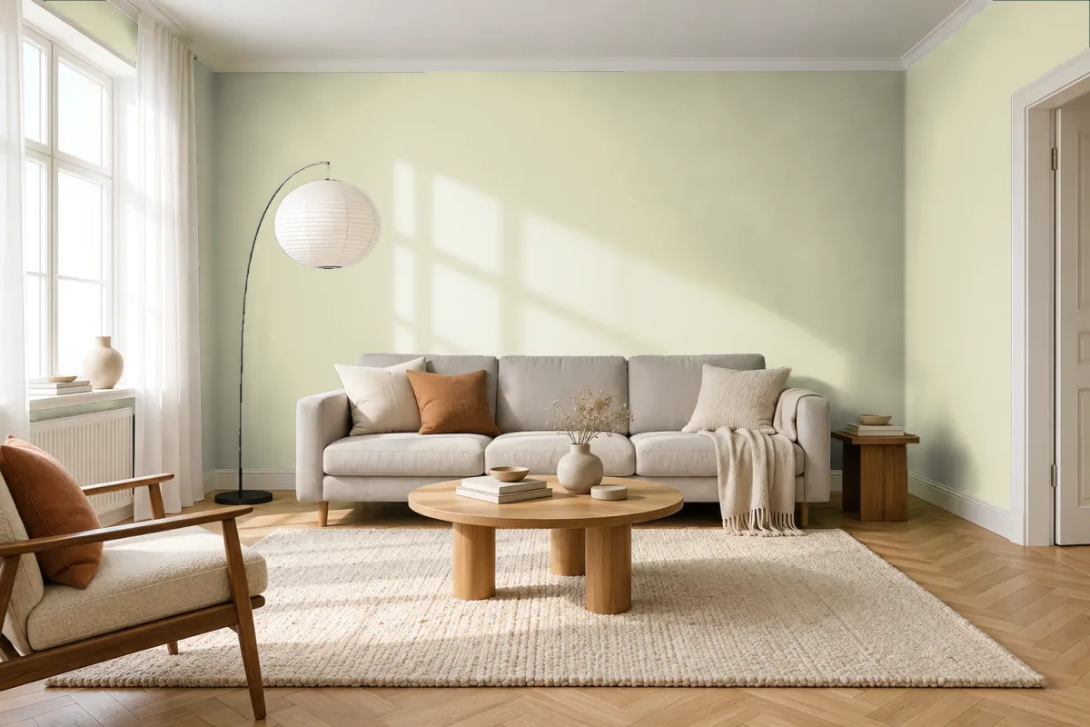 Краска Tikkurila TVT H451 — гостиная в скандинавском стиле