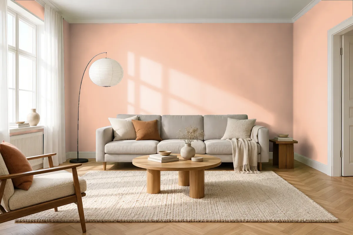 Краска Tikkurila TVT H409 — гостиная в скандинавском стиле