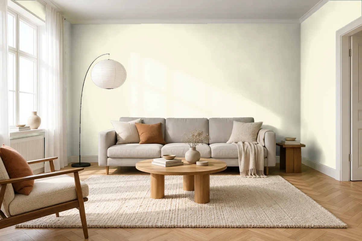 Краска Tikkurila TVT Y388 — гостиная в скандинавском стиле