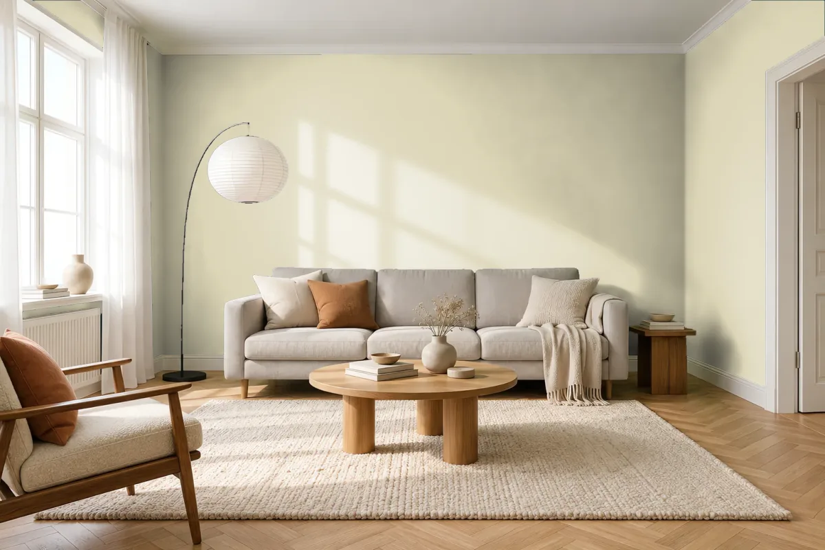 Краска Tikkurila TVT X452 — гостиная в скандинавском стиле