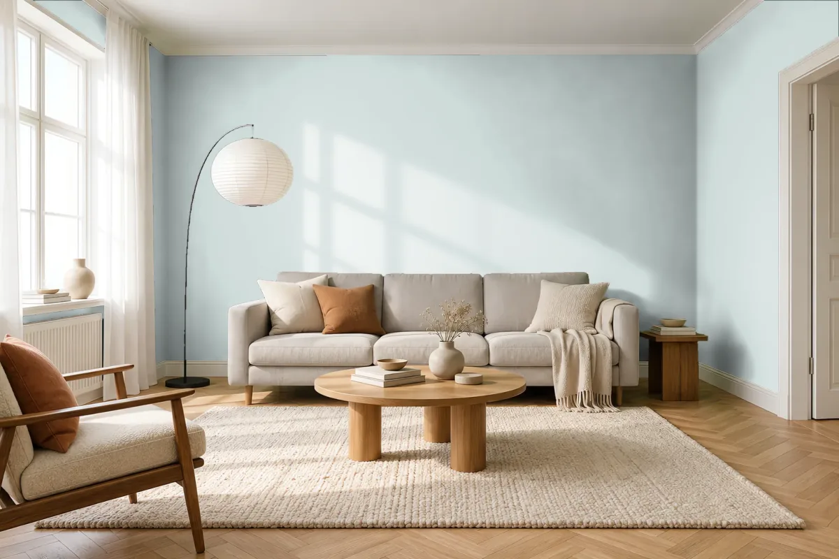 Краска Tikkurila TVT X367 — гостиная в скандинавском стиле