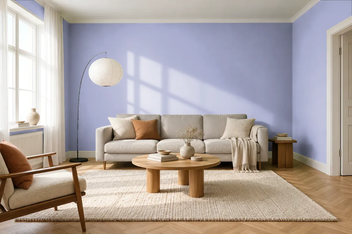 Краска Tikkurila TVT V346 — гостиная в скандинавском стиле