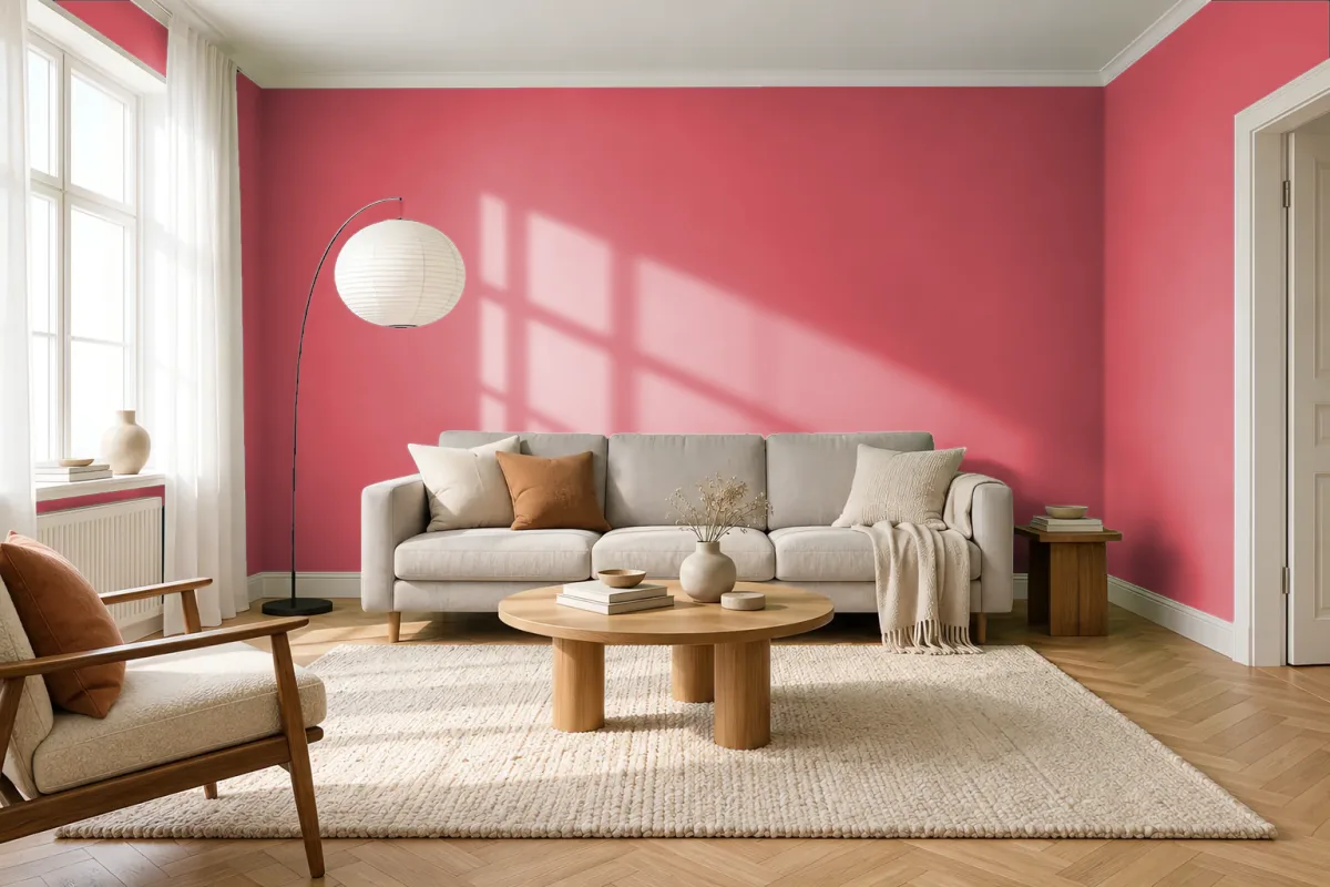Краска Tikkurila TVT L325 — гостиная в скандинавском стиле