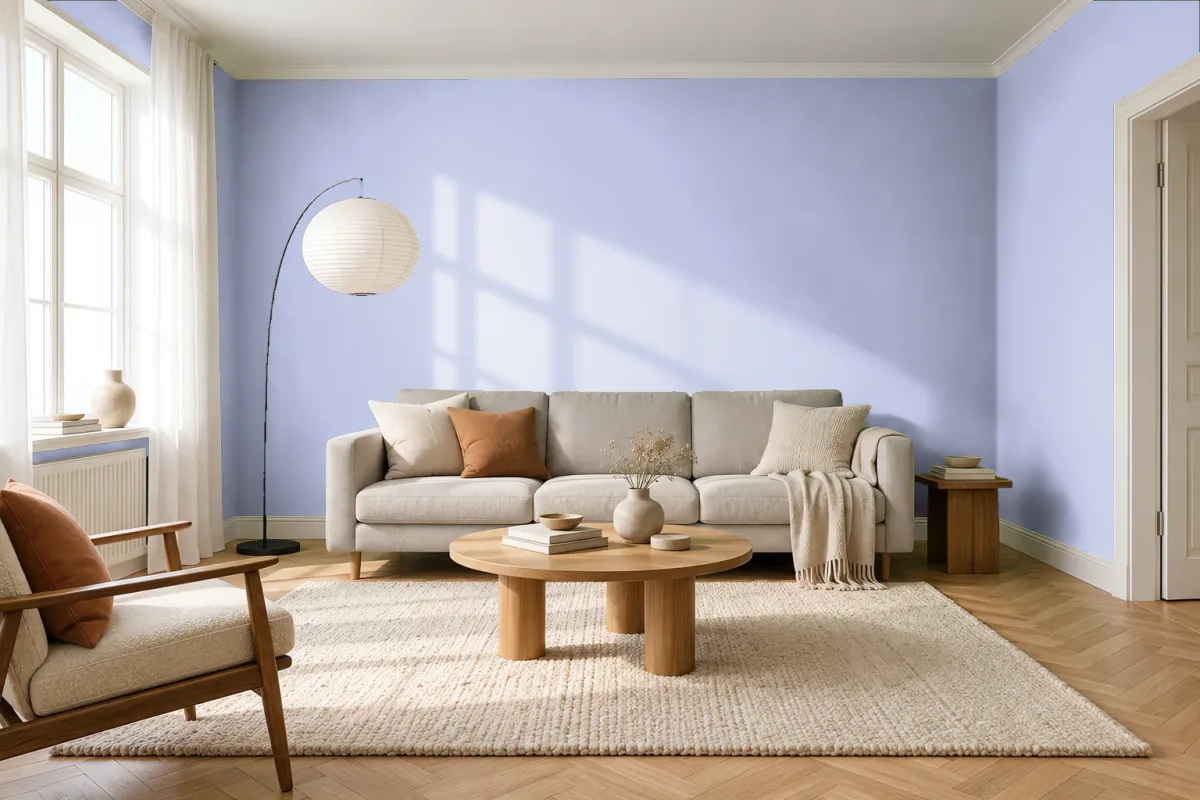 Краска Tikkurila TVT H347 — гостиная в скандинавском стиле