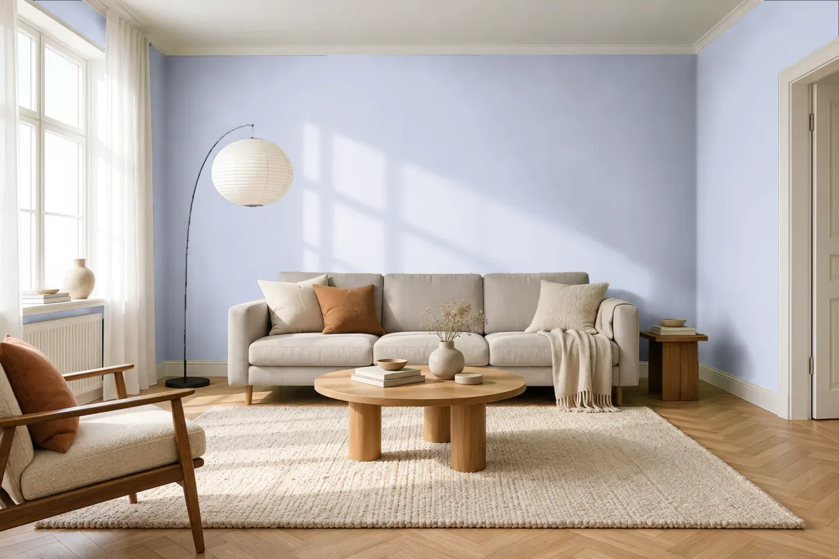 Краска Tikkurila TVT X347 — гостиная в скандинавском стиле
