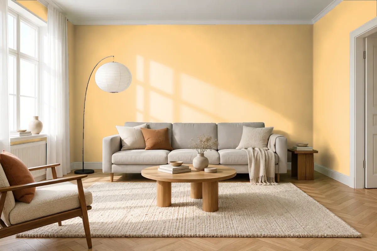 Краска Tikkurila TVT J305 — гостиная в скандинавском стиле