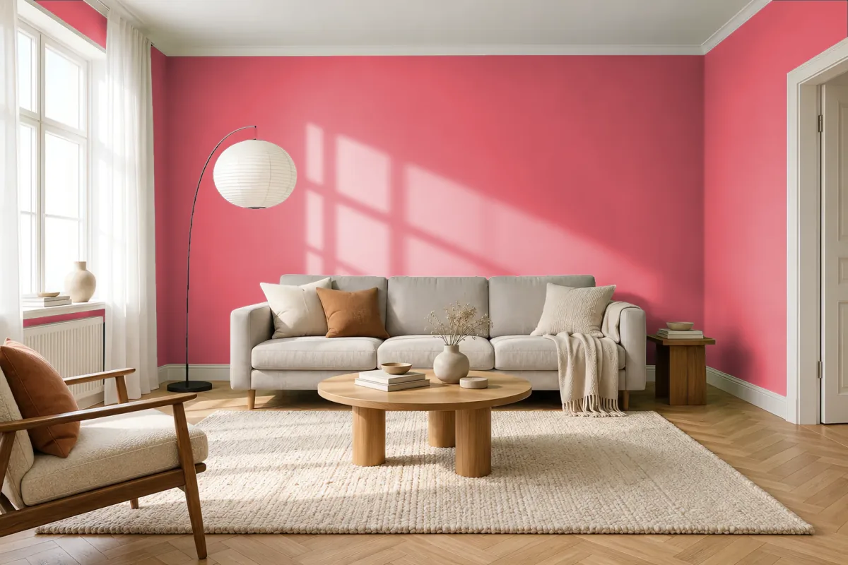 Краска Tikkurila TVT K327 — гостиная в скандинавском стиле