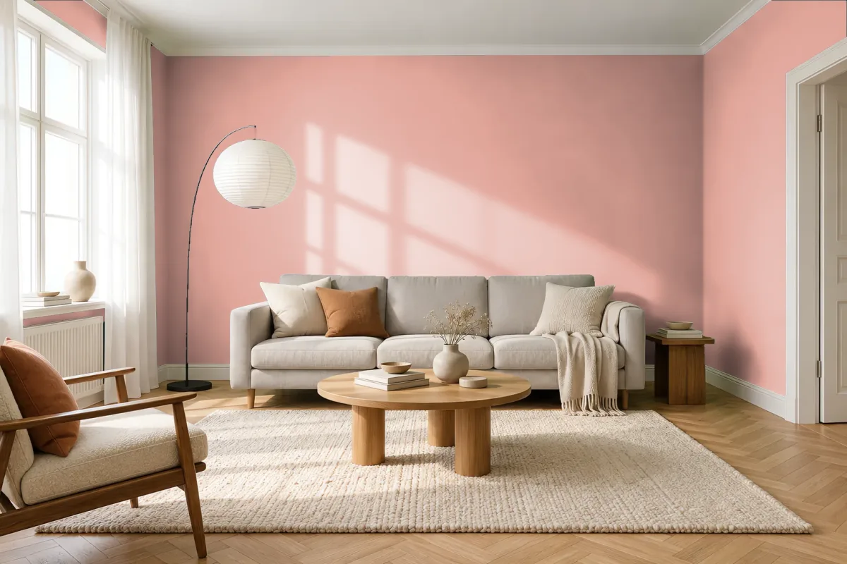 Краска Tikkurila TVT J414 — гостиная в скандинавском стиле