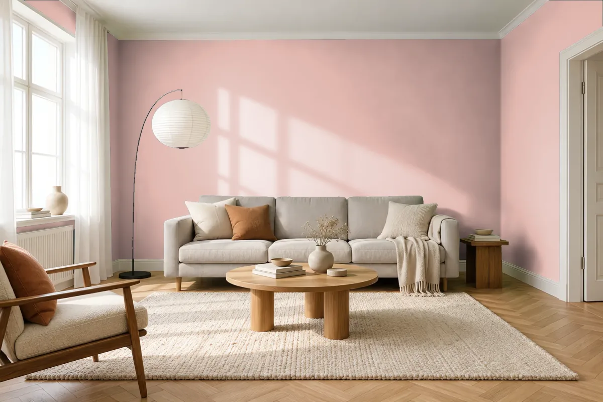 Краска Tikkurila TVT J415 — гостиная в скандинавском стиле