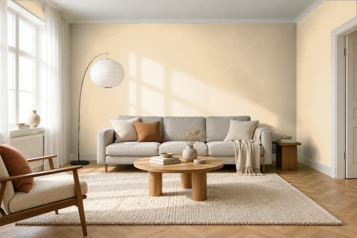 Краска Tikkurila TVT H394 — гостиная в скандинавском стиле