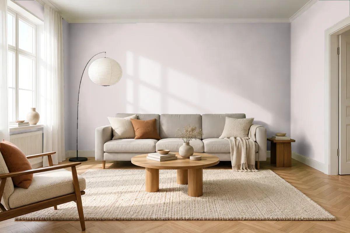 Краска Tikkurila TVT H501 — гостиная в скандинавском стиле