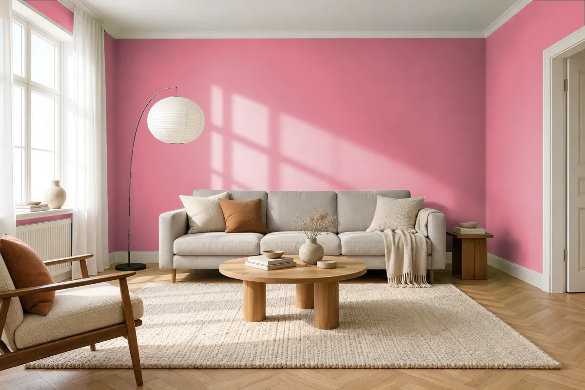 Краска Tikkurila TVT K331 — гостиная в скандинавском стиле