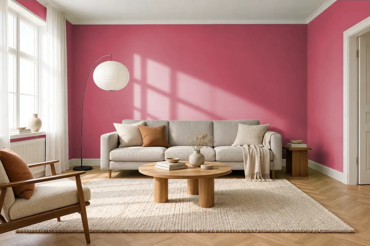 Краска Tikkurila TVT L331 — гостиная в скандинавском стиле