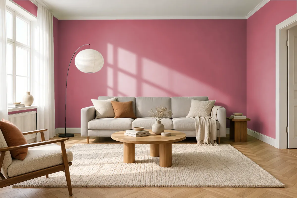 Краска Tikkurila TVT S331 — гостиная в скандинавском стиле