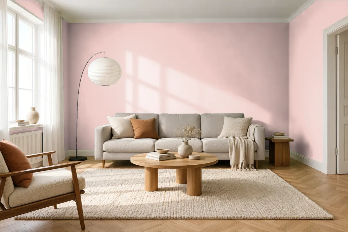 Краска Tikkurila TVT G418 — гостиная в скандинавском стиле