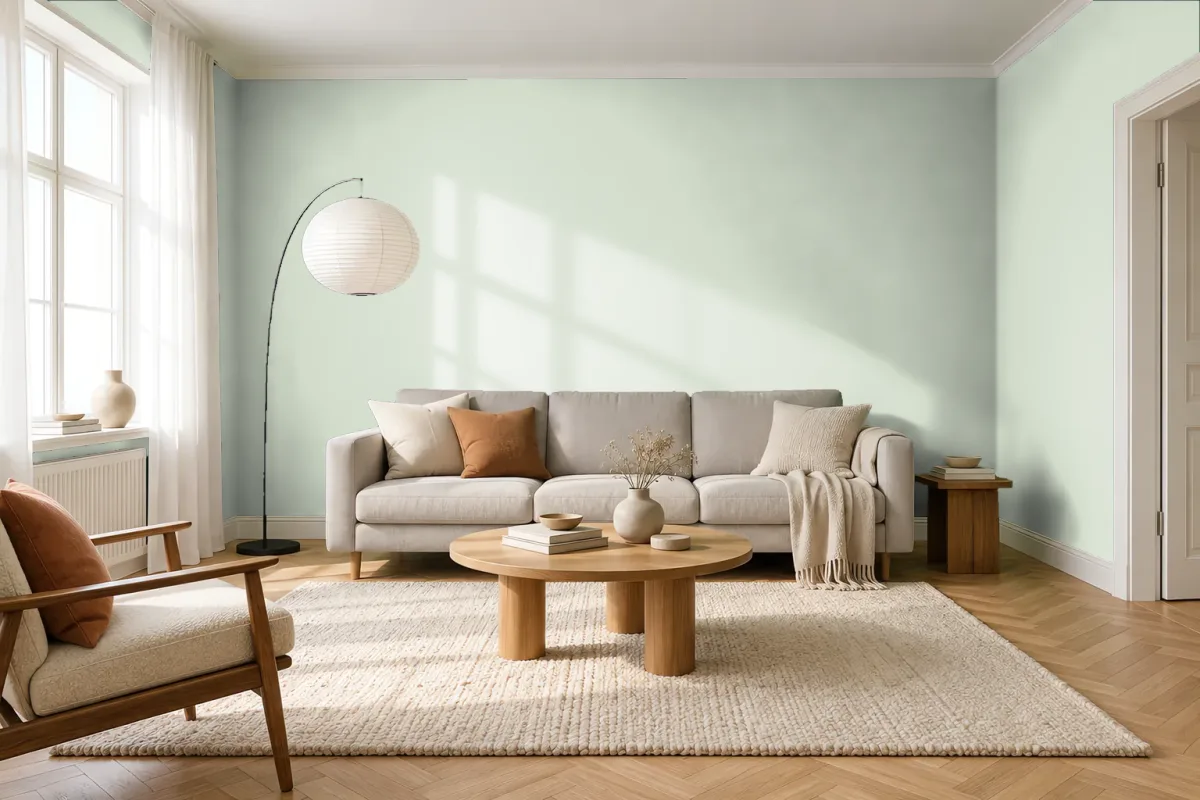 Краска Tikkurila TVT X375 — гостиная в скандинавском стиле