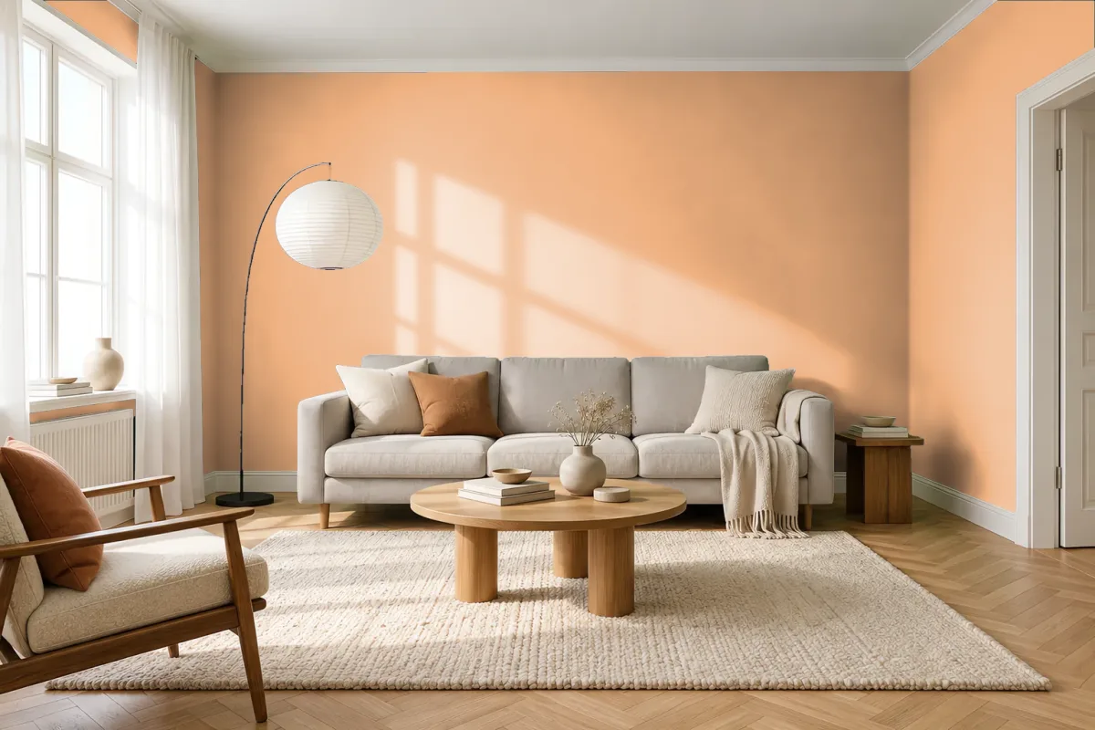Краска Tikkurila TVT V311 — гостиная в скандинавском стиле