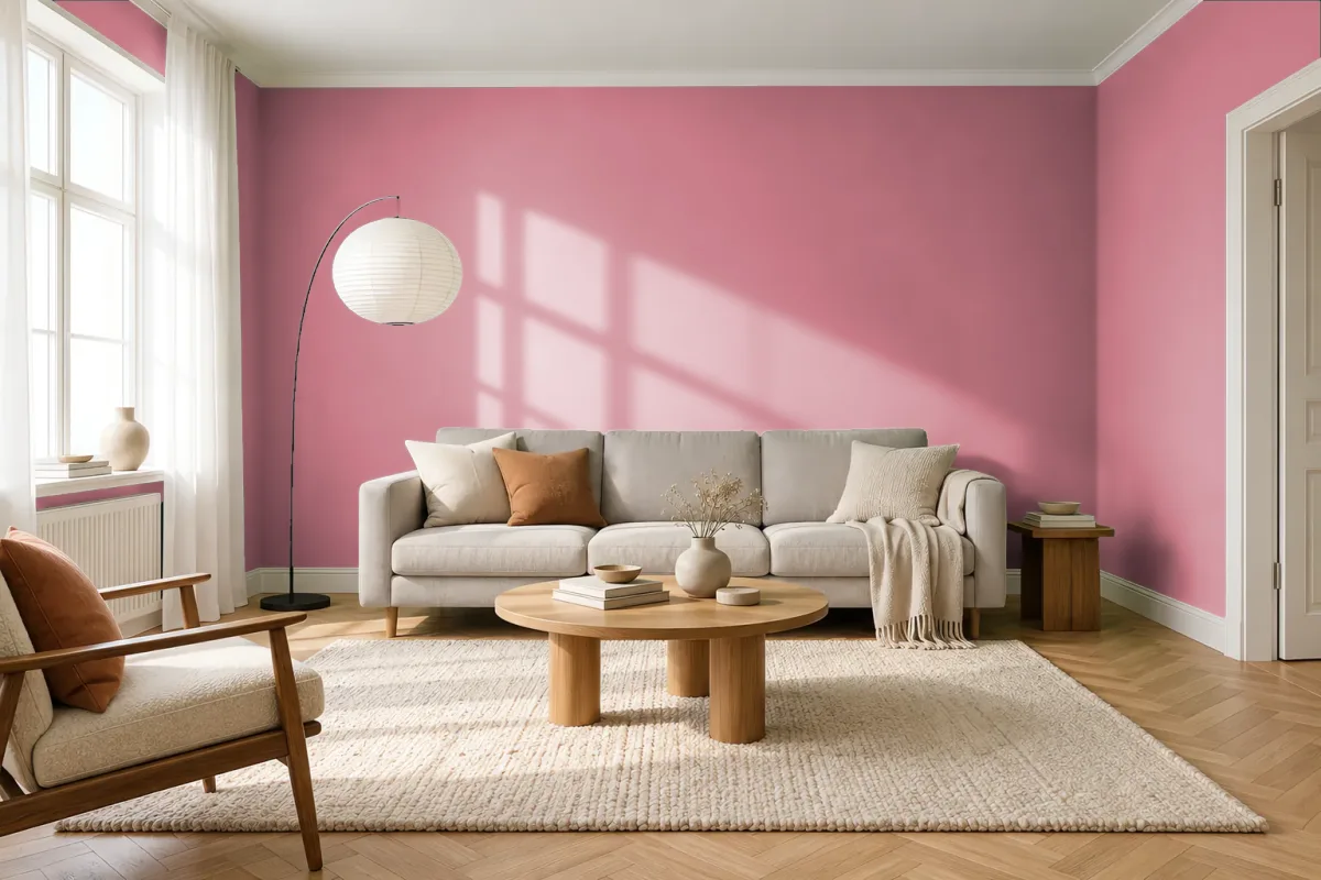 Краска Tikkurila TVT K333 — гостиная в скандинавском стиле