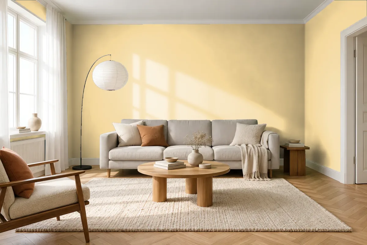 Краска Tikkurila TVT Y397 — гостиная в скандинавском стиле