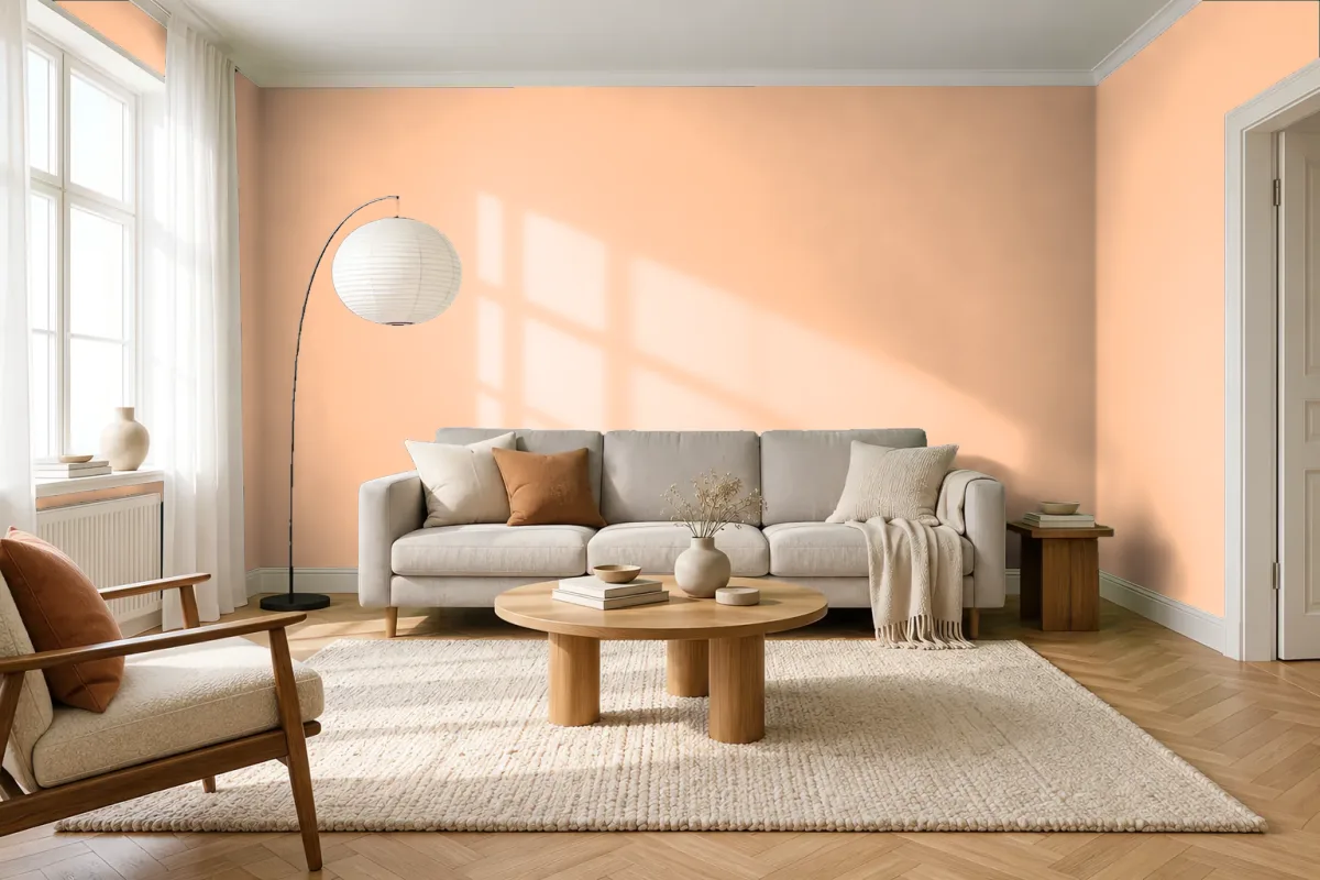 Краска Tikkurila TVT J312 — гостиная в скандинавском стиле