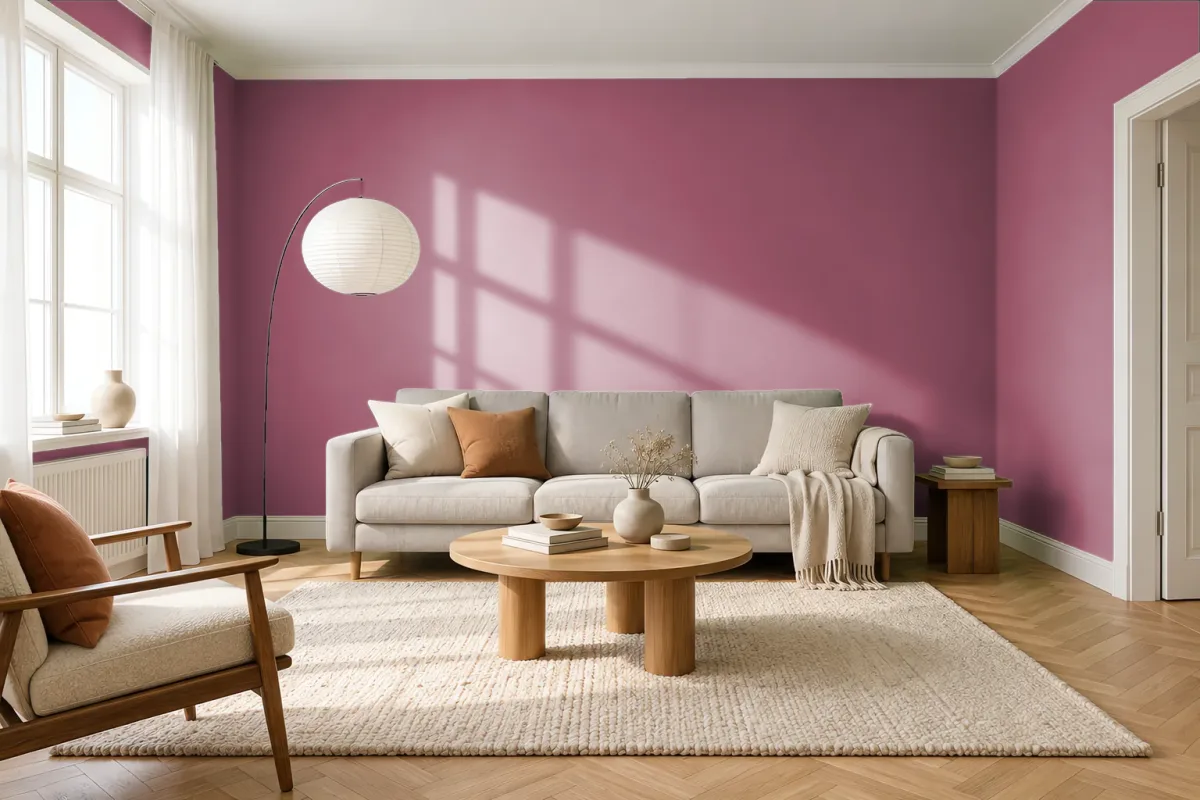 Краска Tikkurila TVT S334 — гостиная в скандинавском стиле