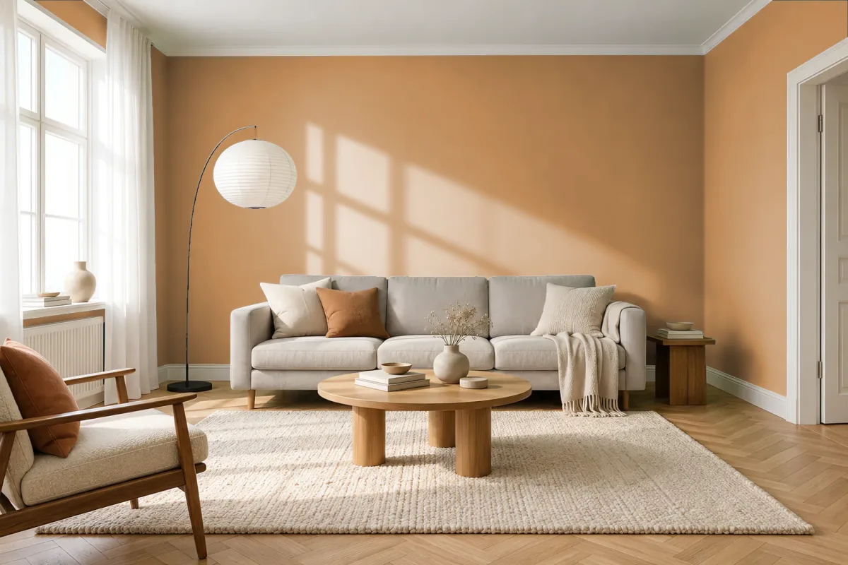 Краска Tikkurila TVT S399 — гостиная в скандинавском стиле