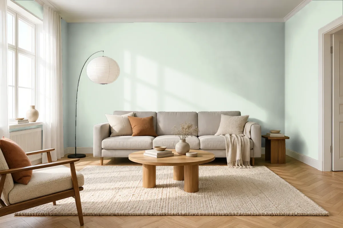 Краска Tikkurila TVT X379 — гостиная в скандинавском стиле