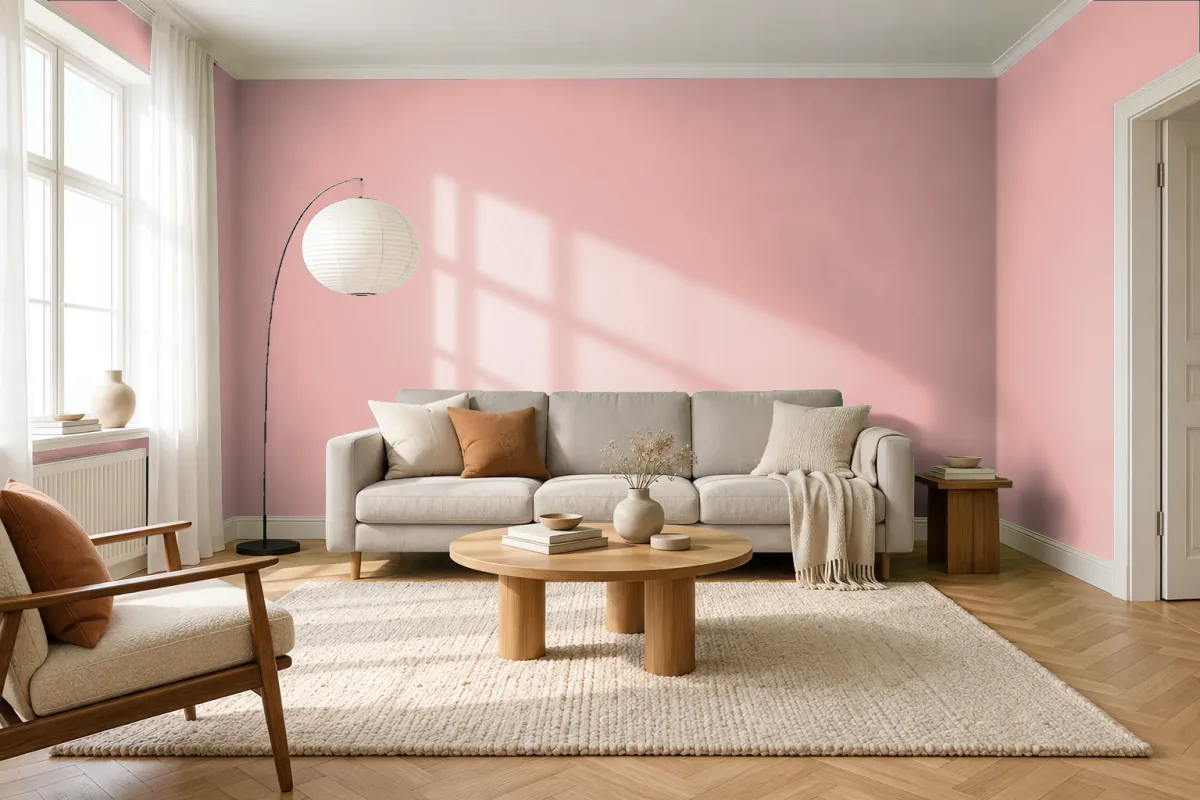 Краска Tikkurila TVT J422 — гостиная в скандинавском стиле