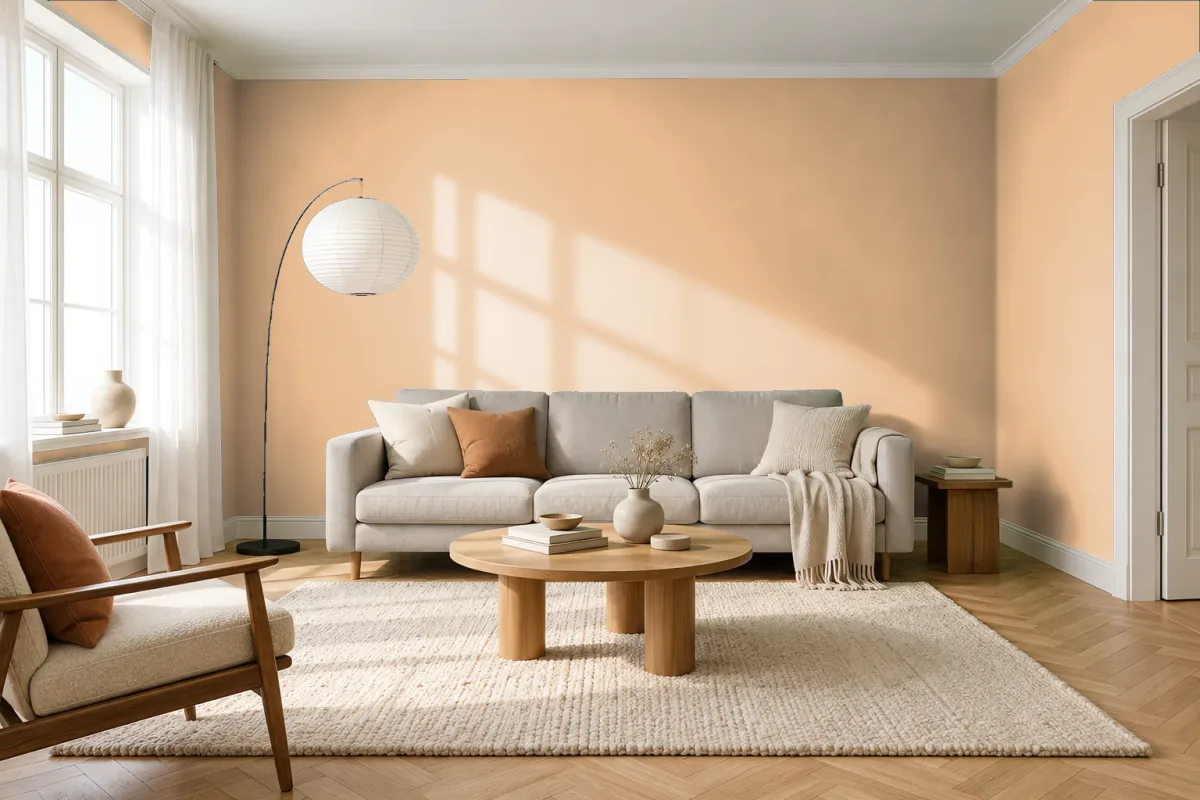 Краска Tikkurila TVT H401 — гостиная в скандинавском стиле