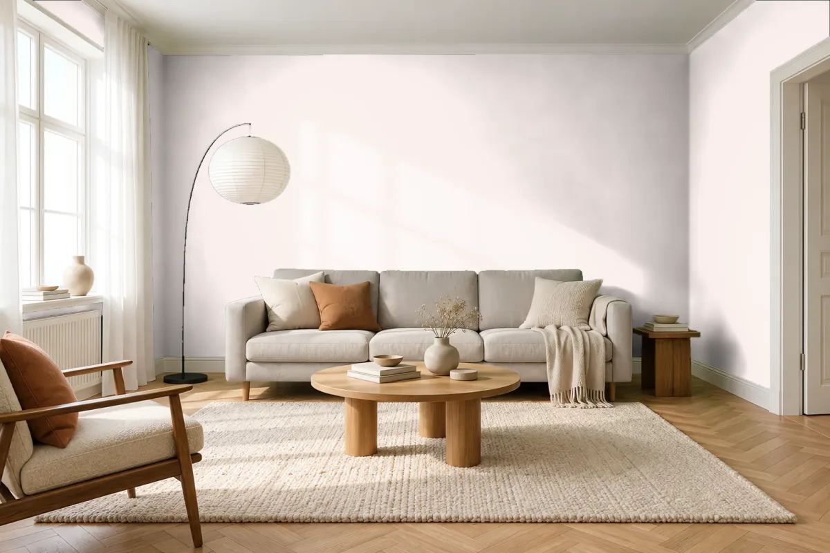 Краска Tikkurila TVT F316 — гостиная в скандинавском стиле