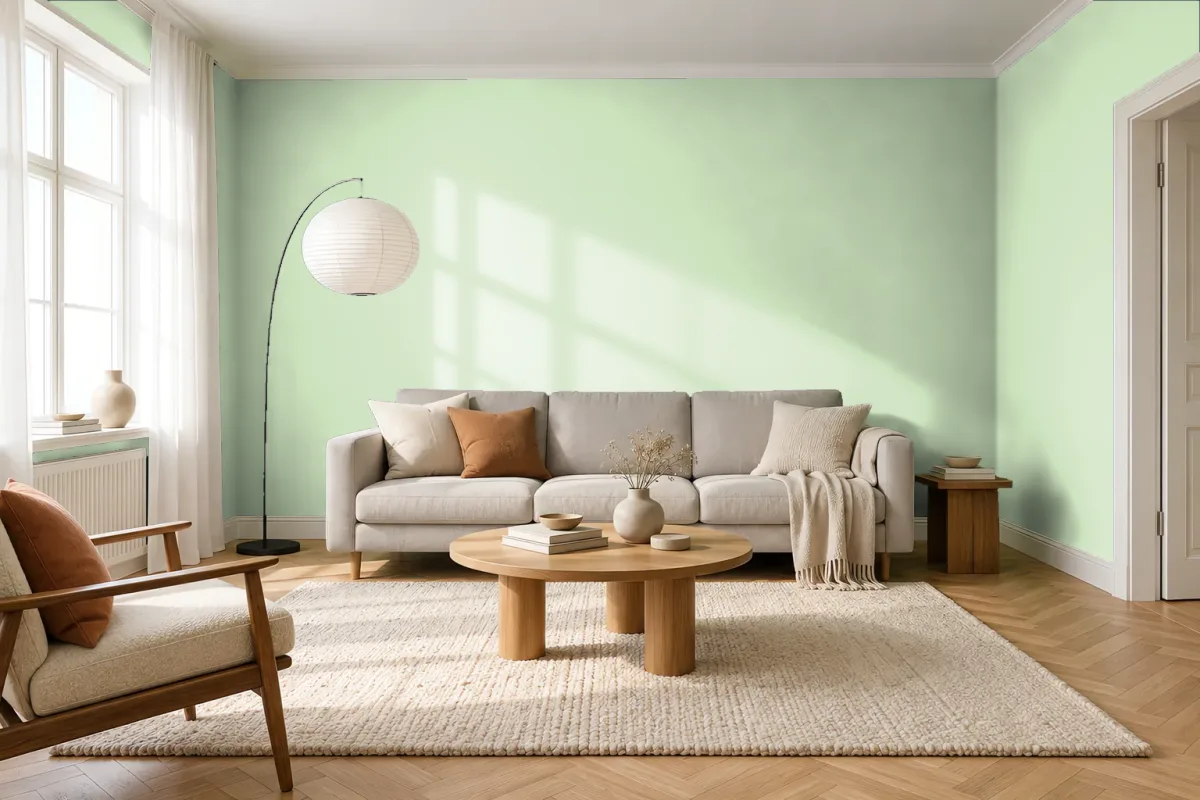 Краска Tikkurila TVT Y380 — гостиная в скандинавском стиле