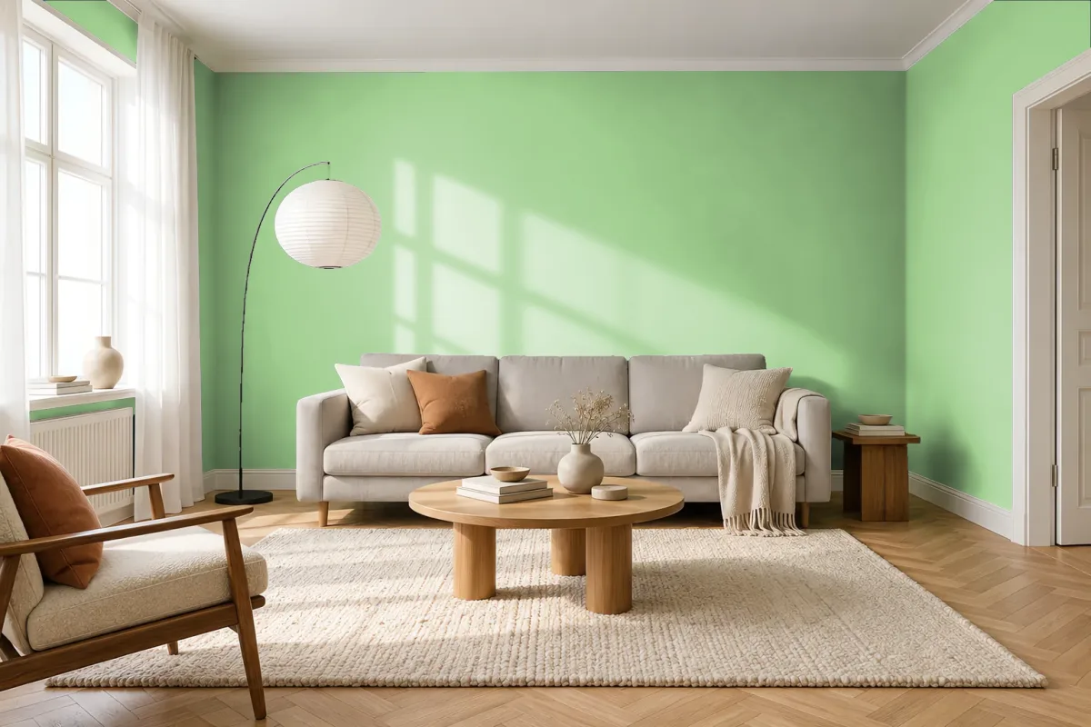 Краска Tikkurila TVT X380 — гостиная в скандинавском стиле
