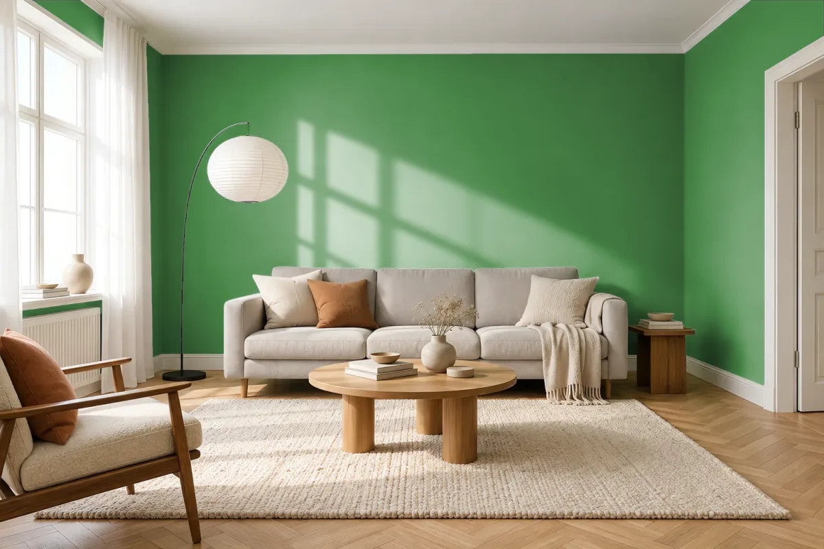 Краска Tikkurila TVT M380 — гостиная в скандинавском стиле