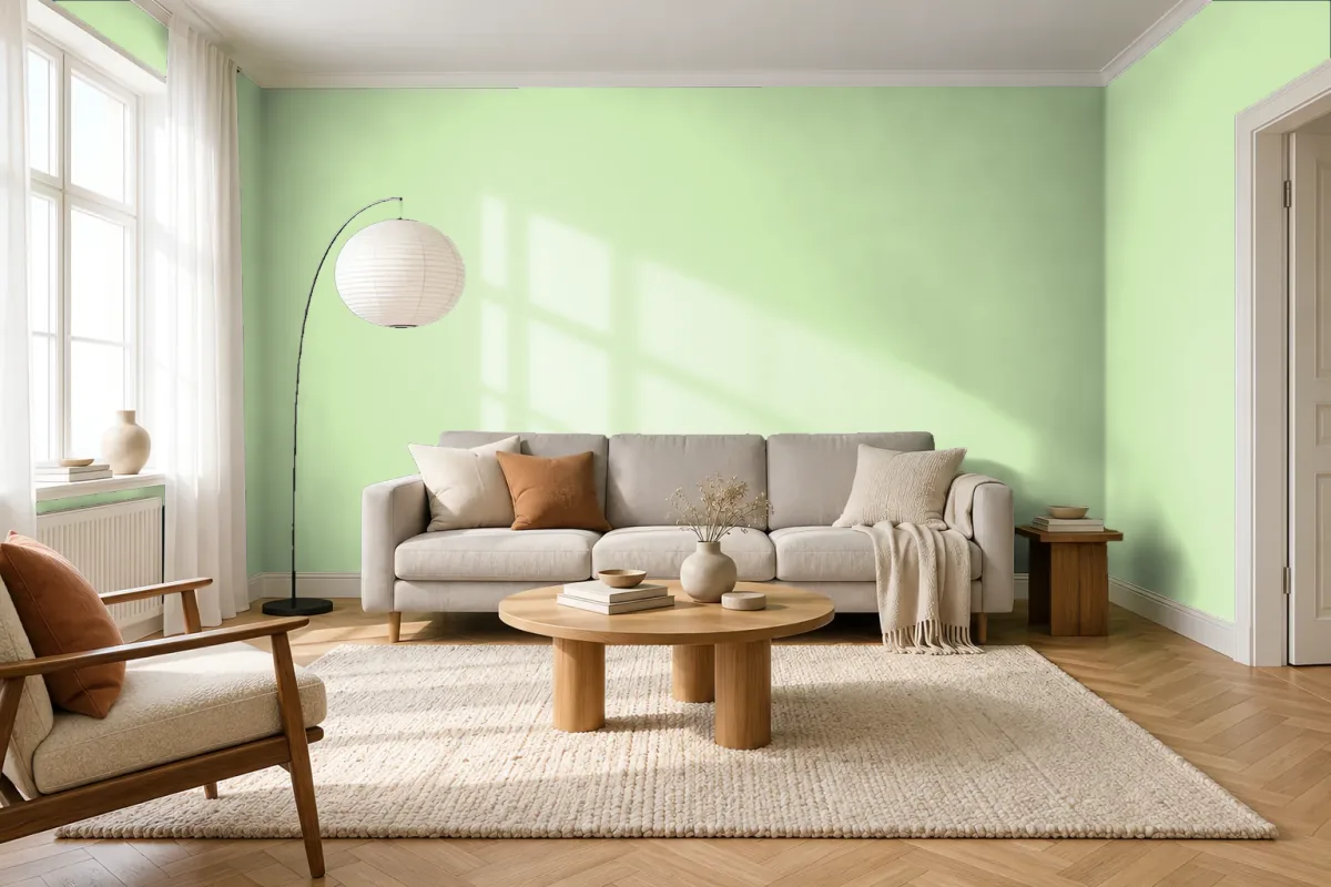 Краска Tikkurila TVT H381 — гостиная в скандинавском стиле