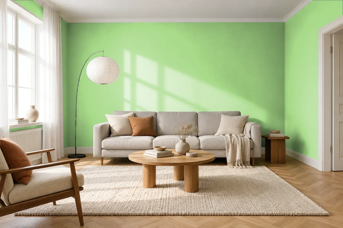 Краска Tikkurila TVT J381 — гостиная в скандинавском стиле