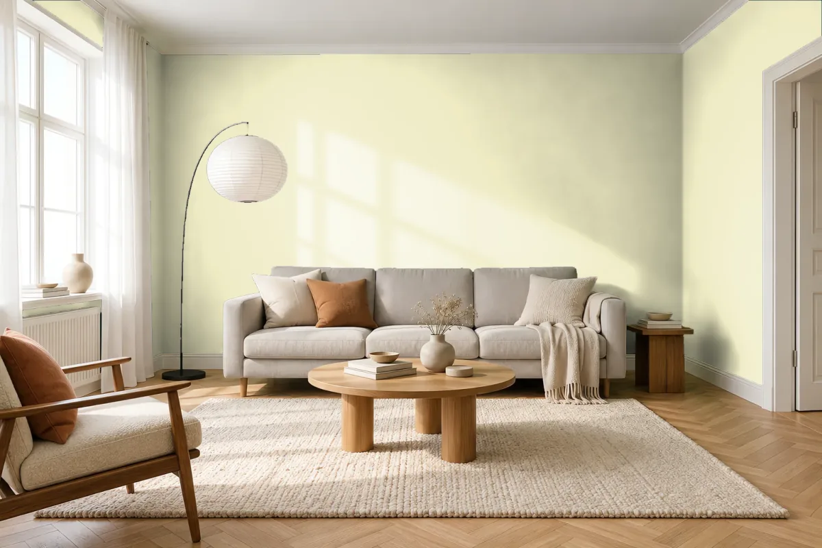 Краска Swiss Lake SL-2583 Butterfly Bush — гостиная в скандинавском стиле