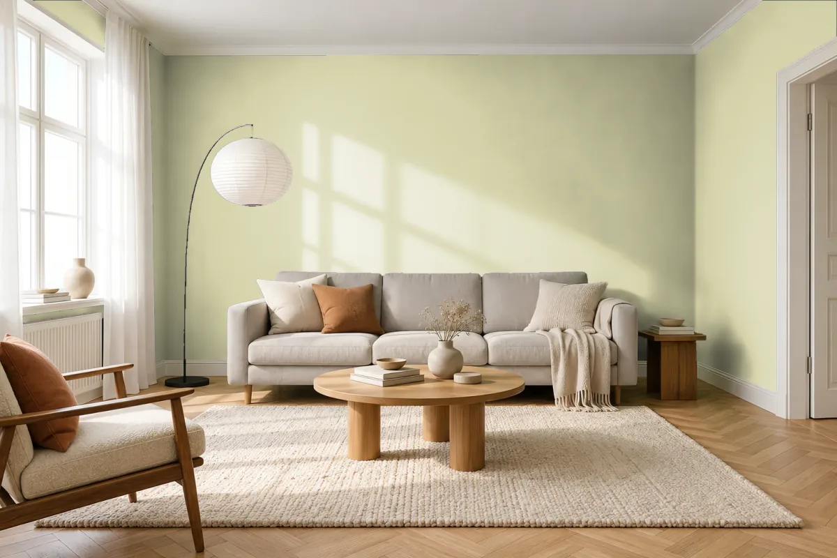 Краска Swiss Lake SL-2598 Oh Darling — гостиная в скандинавском стиле